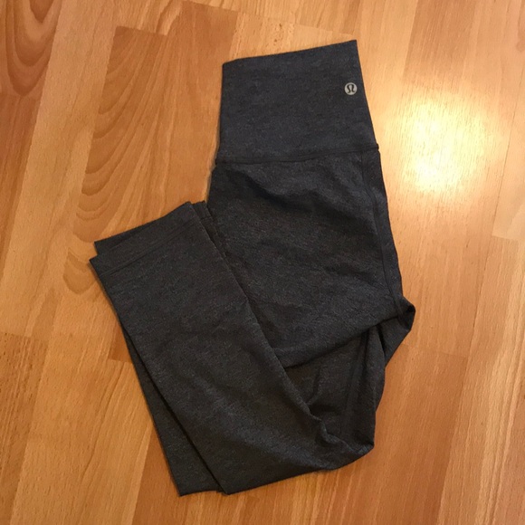 Lululemon Wunder Under cropped legging (gray) - Picture 3 of 4